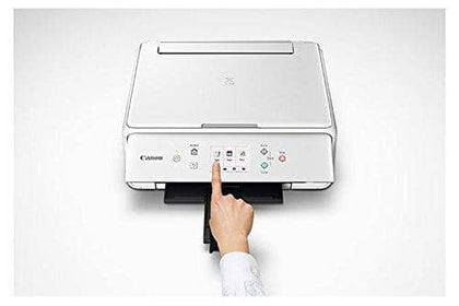 Canon 2229C022 Wireless All-In-One Printer with Scanner and Copier - White