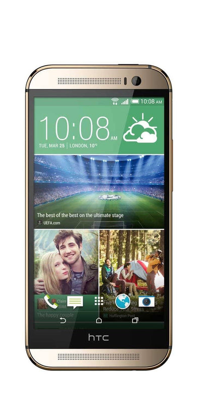 HTC One M8 32GB 4G LTE Unlocked GSM Android Cell Phone - Gold