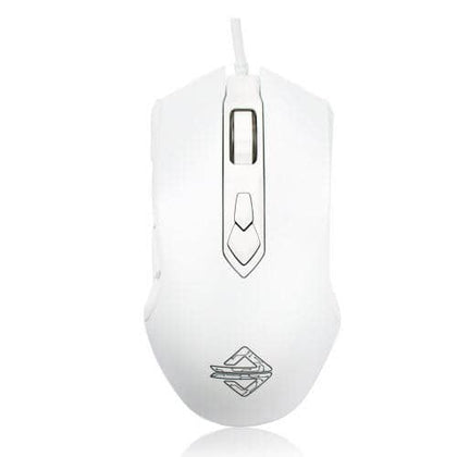 Ajazz Firstblood Watcher RGB Backlit USB Gaming Mouse - White
