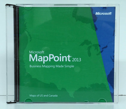 Microsoft MapPoint 2013 Download And DVD For 5 Devices