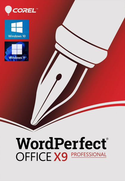 WordPerfect Professional X9 Windows 11 & Windows 10