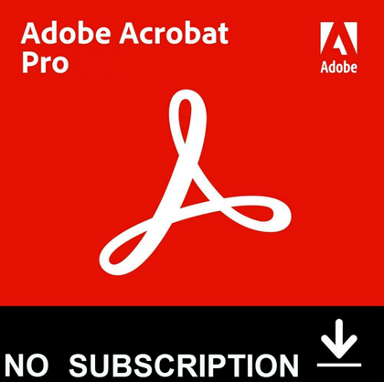 Adobe Acrobat 2025 Unlimited Pc's No Subscription Lifetime Permanent