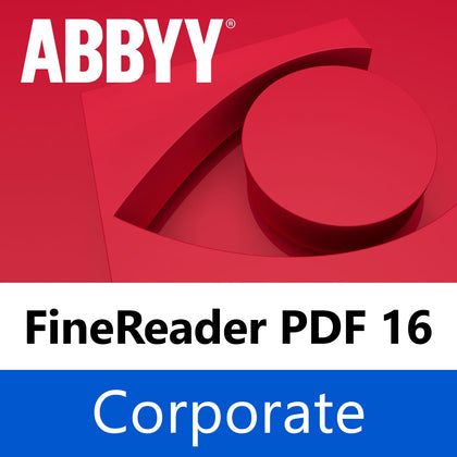 (Copy) ABBYY FineReader PDF 16 Corporate 5 Users Lifetime No Subscription