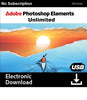 Adobe Photoshop Elements 2026 Unlimited No Subscription