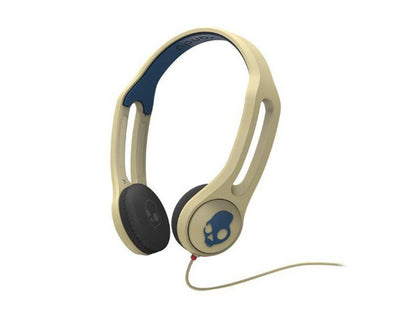 Skullcandy Icon 3 with TapTech Mic Premium Wired Headphone - Khaki/Navy
