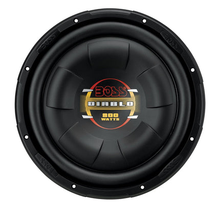 BOSS Audio D10F 800 Watt, 10 Inch, Single 4 Ohm Voice Coil Car Subwoofer