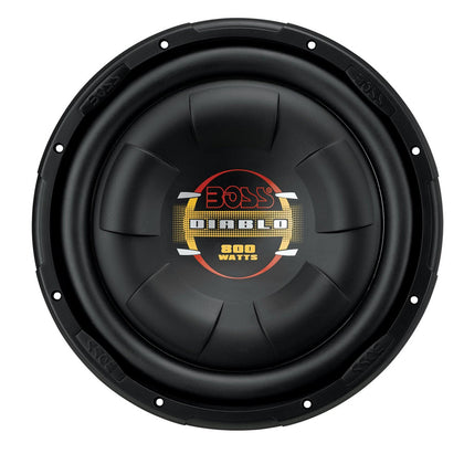 BOSS Audio D10F 800 Watt, 10 Inch, Single 4 Ohm Voice Coil Car Subwoofer