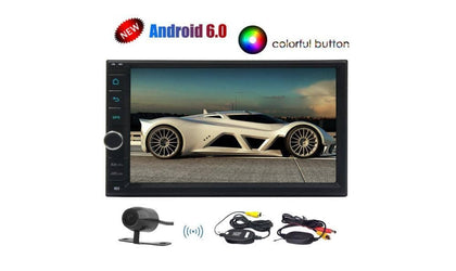 Quad-Core Eincar 7inch Stereo Universal 2 DIN Android 6.0 Marshmallow Car Stereo GPS Navigation Radio Receiver