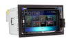 Dual DV695MB Double-DIN Multimedia DVD Receiver with Bluetooth and 2-Way DualMirror Technology