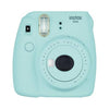 Fujifilm Instax Mini 9 Instant Camera with Instax Groovy Camera Case (Ice Blue)