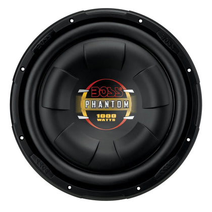 BOSS Audio D12F 1000 Watt, 12 Inch, Single 4 Ohm Voice Coil Car Subwoofer