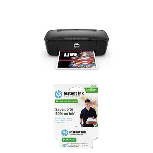 HP AMP 100 color Photo Printer with Instant Ink ready