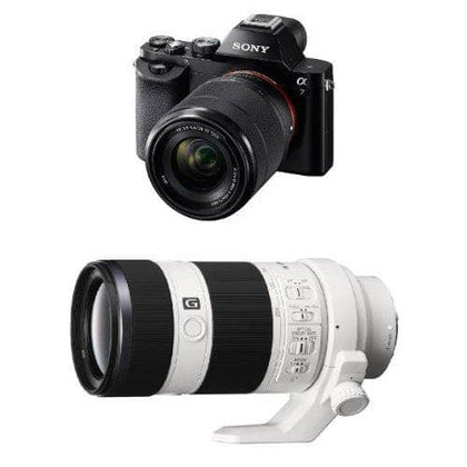 Sony a7K Full-Frame Interchangeable Digital Lens Camera with 28-70mm Lens w/ 70-200mm