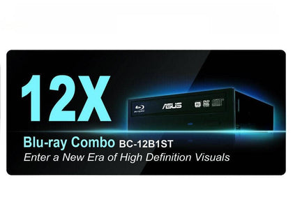 Asus Black 12X BD-ROM 16X DVD-ROM SATA Internal Blu-Ray Drive