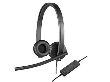 Logitech USB H570e Corded Double-Ear Headset