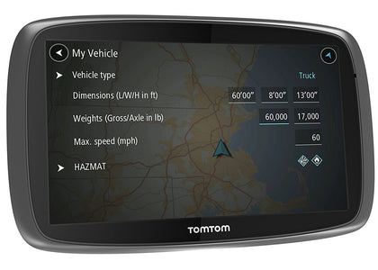 TomTom Trucker 600 GPS Device - GPS Navigation for Trucks