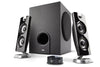 Cyber Acoustics CA-3602FFP 2.1 Speaker Sound System with Subwoofer and Control Pod - Frustration-Free Packaging