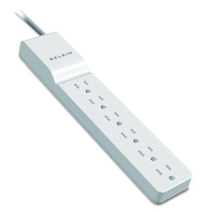 Belkin 6-Outlet Commercial Power Strip Surge Protector with 8-Foot Cord and Rotating Plug, 720 Joules