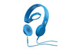 Skullcandy The Cassette Headphones with Mic in Athletic Blue