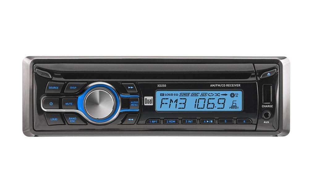 Dual XD250 In-Dash CD/CD-RW Car Stereo Receiver