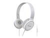 Panasonic Premium Sound On Ear Stereo Headphones RP-HF300M-K with Integrated Mic and Controller