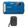 Panasonic DMC-TS30A LUMIX Active Lifestyle Tough Camera (Blue w/ Case)