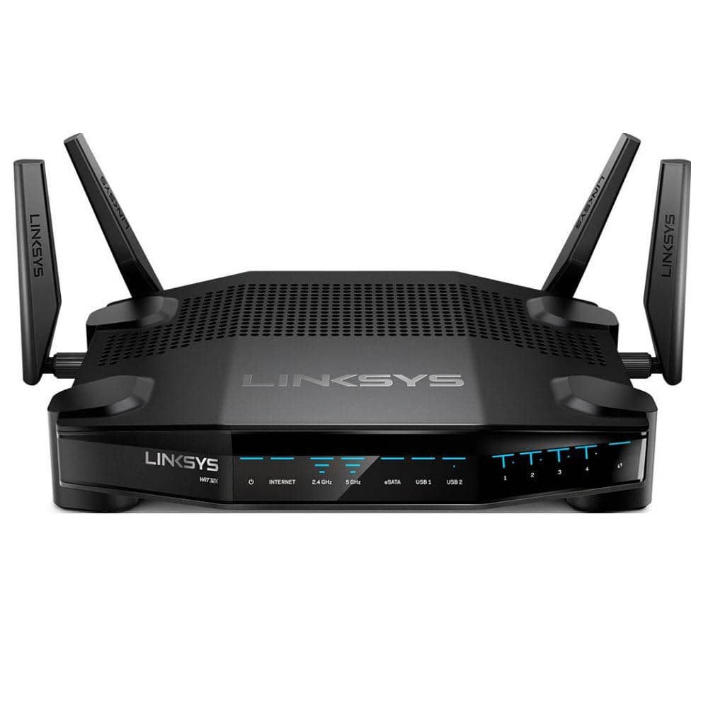 Linksys AC3200 Dual-Band WiFi Gaming Router with Killer Prioritization Engine
