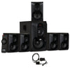 Acoustic Audio AA5301 Bluetooth Powered 5.1 Speaker System Home Theater with Optical Input