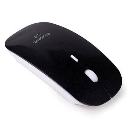 HDE Slim Bluetooth 3.0 Wireless Mouse Optical Ergonomic - Black