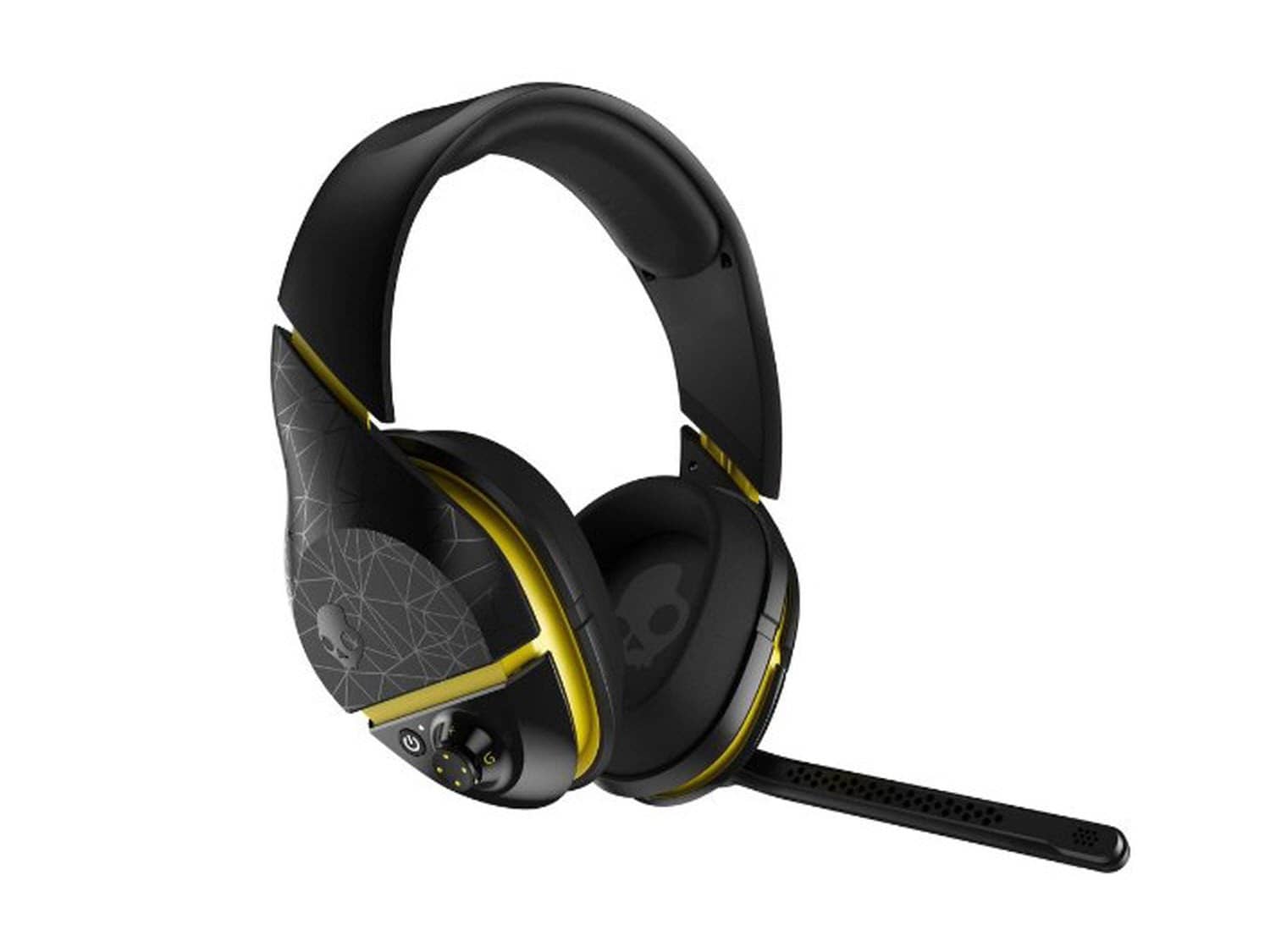 Skullcandy PLYR2 Surround Sound Wireless Gaming Headset -Black/Yellow