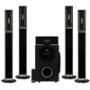 Acoustic Audio AAT3002 Tower 5.1 Home Theater Bluetooth Speaker System with 8