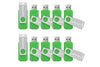 KOOTION 10PCS 2GB USB2.0 Flash Drive - Green