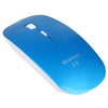 HDE Slim Bluetooth 3.0 Wireless Mouse Optical Ergonomic - Blue