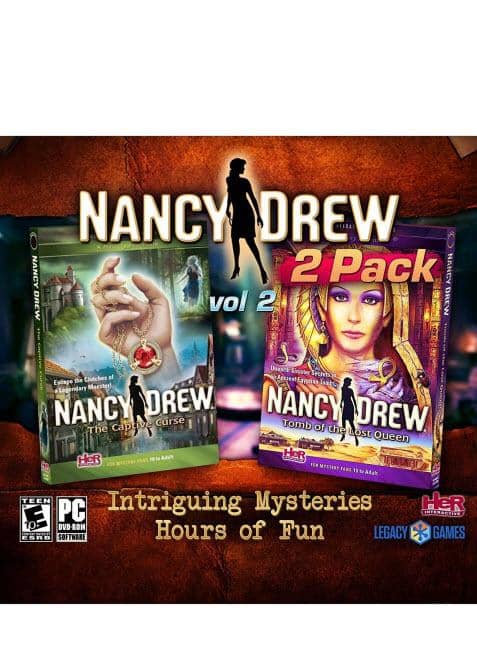 Nancy Drew Legacy Amazing Adventure Games 2 Pack Vol 2
