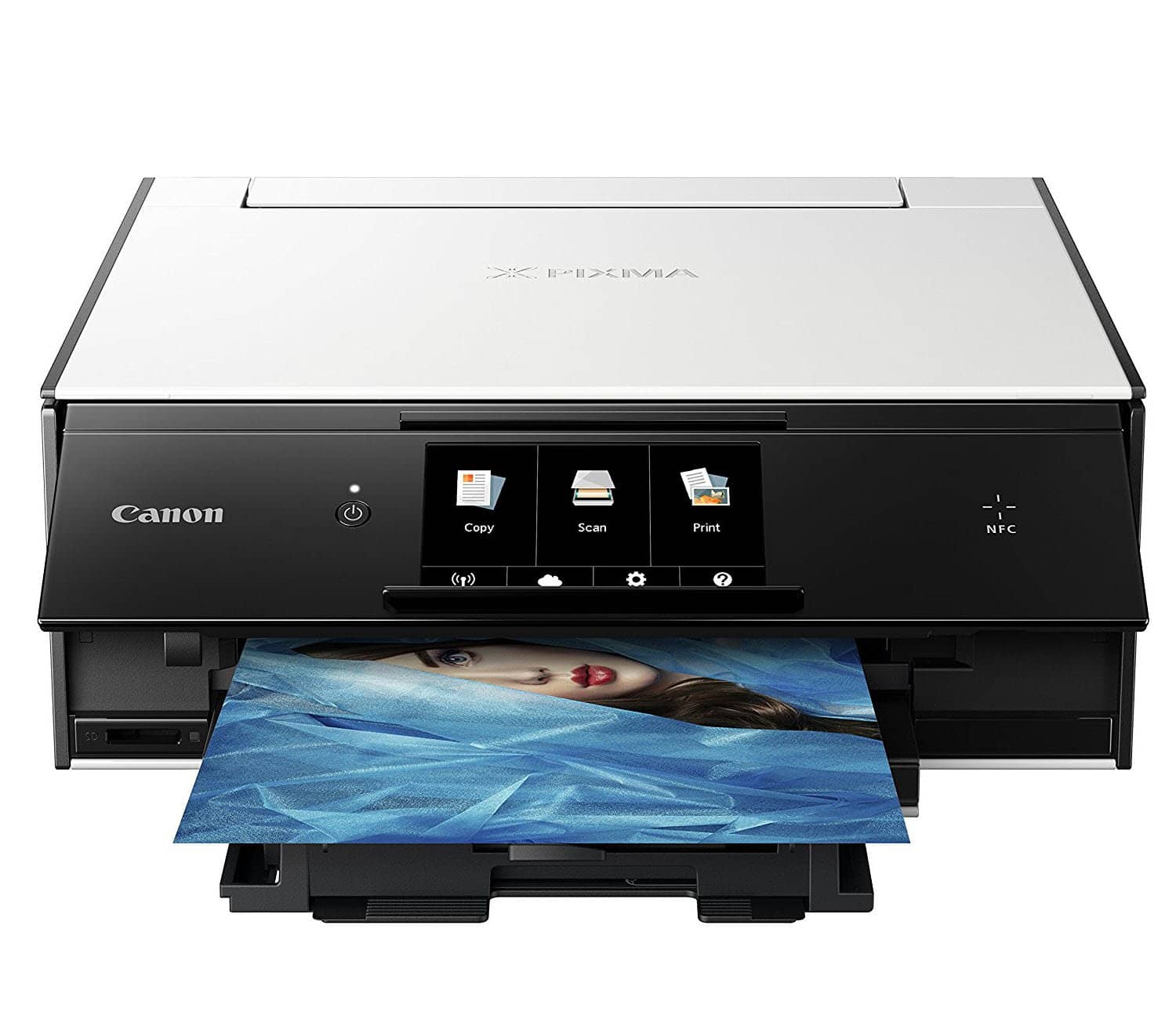 Canon TS9020 Wireless All-In-One Printer with Scanner and Copier - White
