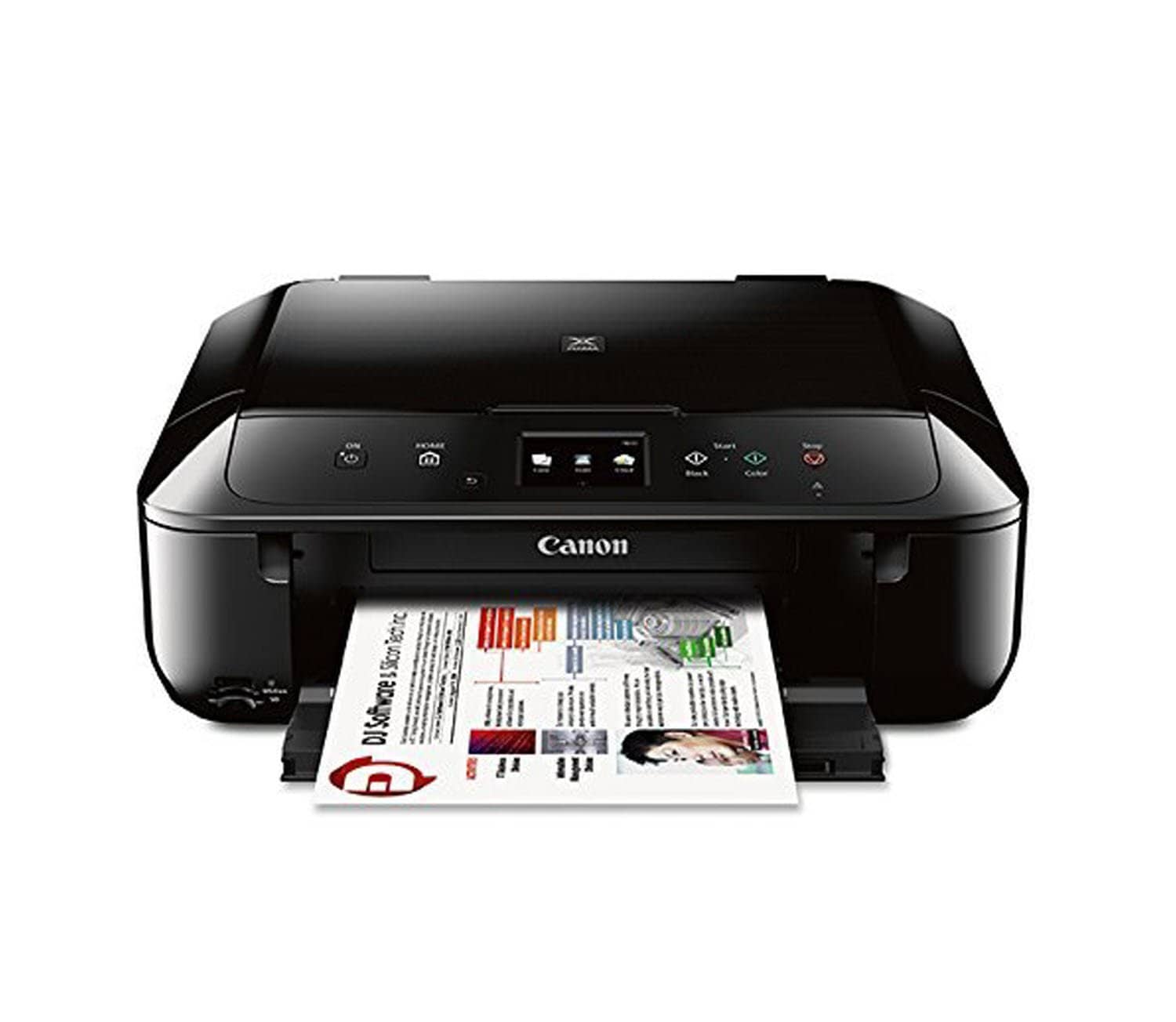 Canon MG6820 Wireless All-In-One Printer with Scanner and Copier - Black