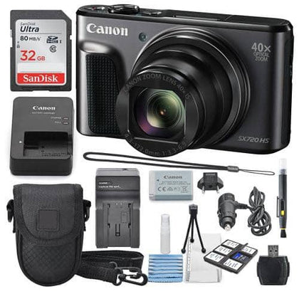 Canon PowerShot SX720 HS Digital Camera Bundle