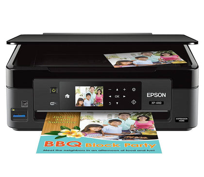 Epson Expression Home XP-440 Wireless Color Photo Printer with Scanner and Copier