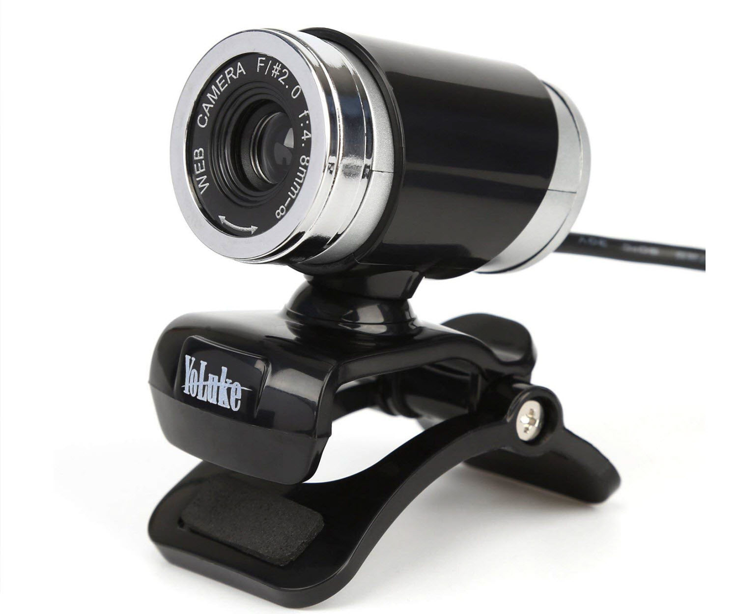 USB Webcam Video HD Web Camera with Built-in Sound Absorption Microphone