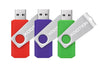 KOOTION 3PCS 16GB USB 3.0 Flash Drives - Green Purple Orange