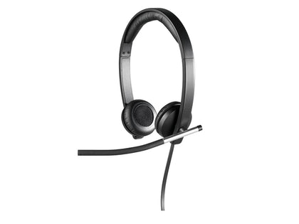 Logitech USB Headset Stereo H650e Corded Double-Ear Headset