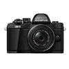 Olympus OM-D E-M10 Mark II Mirrorless Digital Camera with 14-42mm II R Lens (Black)