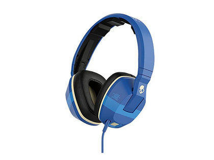 Skullcandy Crusher Headphones with Built-in Amplifier and Mic - ILL Famed Royal and Cream