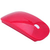 HDE Ultra-Thin Wireless Mouse 2.4GHZ - Hot Pink