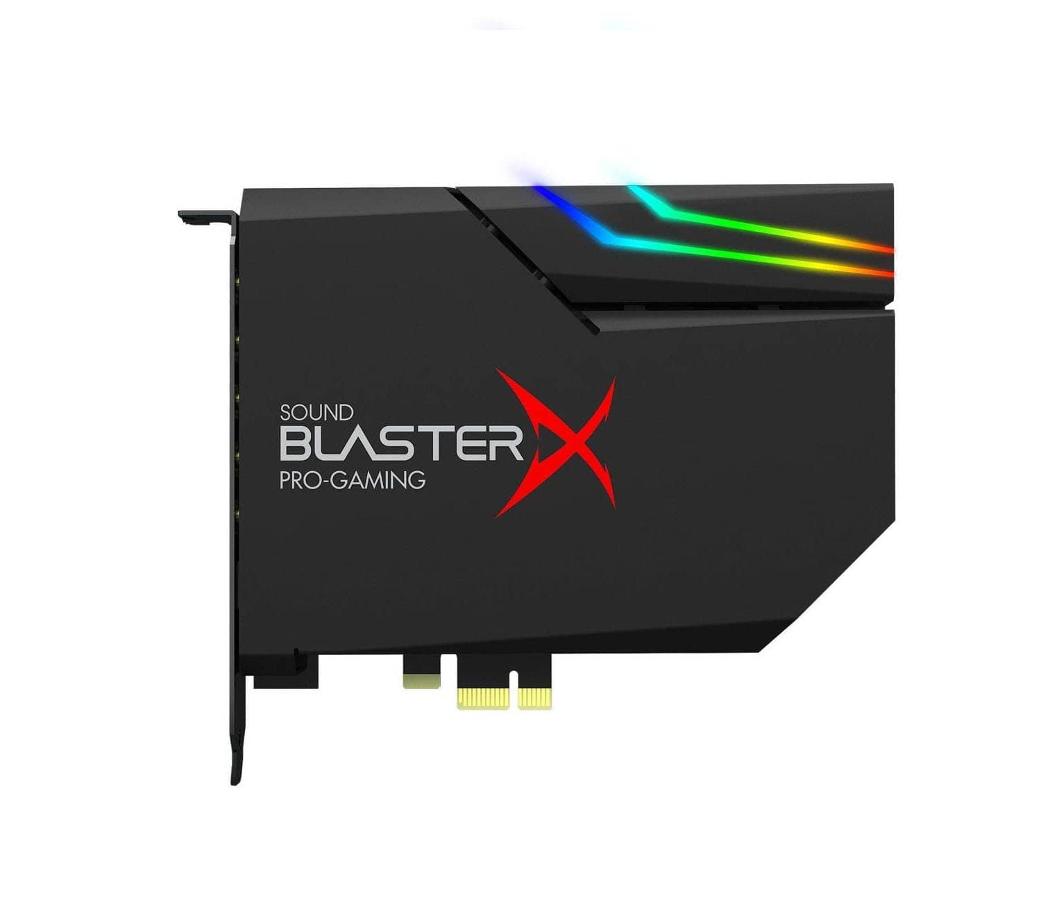 Sound BlasterX AE-5 Hi-Resolution PCIe Gaming Sound Card and DAC with RGB Aurora Lighting System