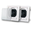 Acoustic Audio by Goldwood Surround Home Theater Speaker Set of 2 White