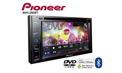 Pioneer AVH-290BT Multimedia DVD Receiver with 6.2