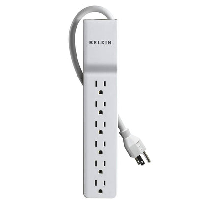 Belkin 6-Outlet Commercial Power Strip Surge Protector with 6-Foot Power Cord, 720 Joules