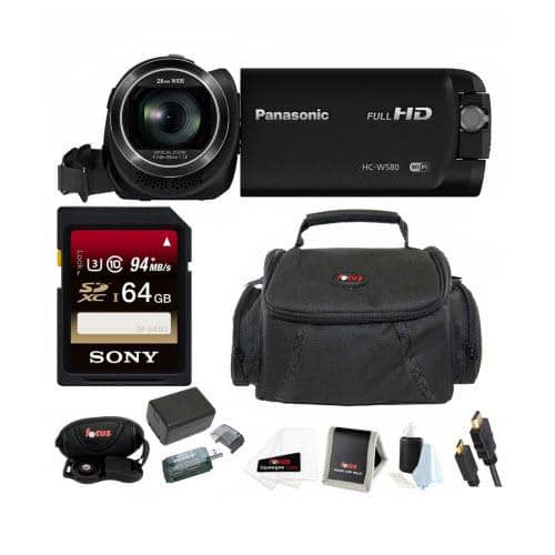 Panasonic HC-W580K Full HD 1080p Camcorder