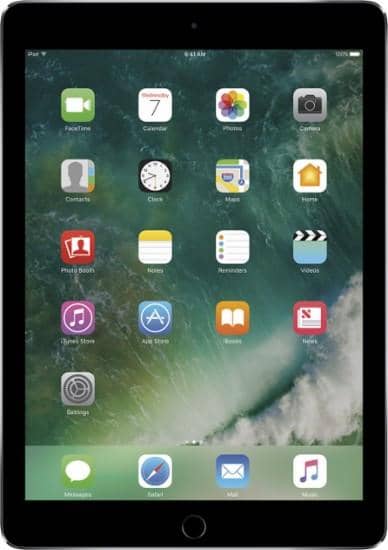Apple - 9.7-Inch iPad Pro with Wi-Fi + Cellular - 128GB (Verizon Wireless) - Space Gray